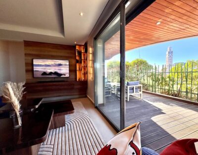 Appartement contemporain avec vue imprenable sur la mer